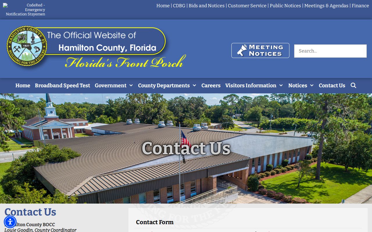 Jennings criminal records contact through Hamilton County